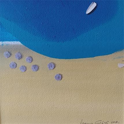 Peinture BEACH III par Gozdz Joanna | Tableau Abstrait Acrylique minimaliste