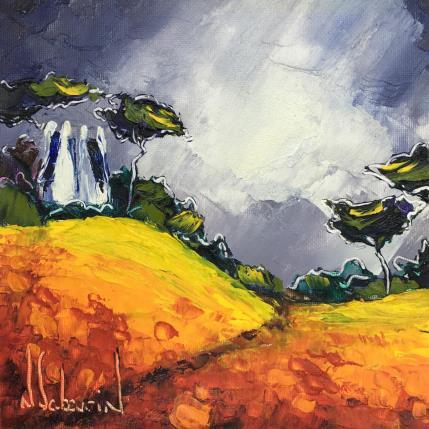 Peinture CONTRATES BRETONS par Sabourin Nathalie | Tableau Figuratif Huile Paysages