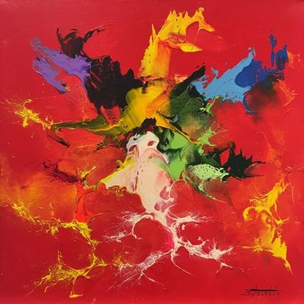 Peinture 18.09.01 par Zdzieblo Thierry | Tableau Abstrait Acrylique