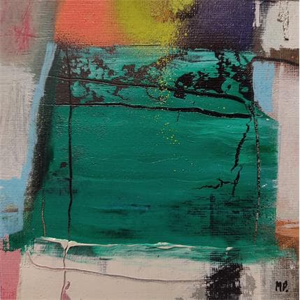 Peinture Sans titre 3 par Pedersen Morten | Tableau Abstrait Acrylique Minimaliste