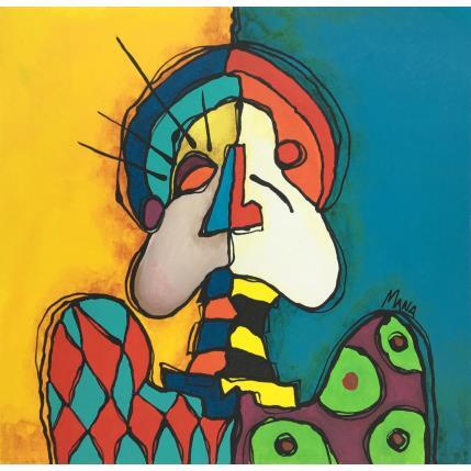 Peinture MUELAS DEL JUICIO par Gorigoitia Karla  | Tableau Art Singulier Acrylique scènes de vie