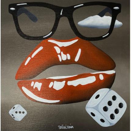 Peinture RED MAGIC par Trevisan Carlo | Tableau Surréalisme Acrylique, Huile Animaux