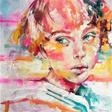 Peinture Cymbeline par Abbondanzia Monica | Tableau Figuratif Acrylique Portraits