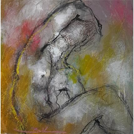 Peinture Sans verticalité par Kerbastard Béatrice | Tableau Figuratif Acrylique Nu