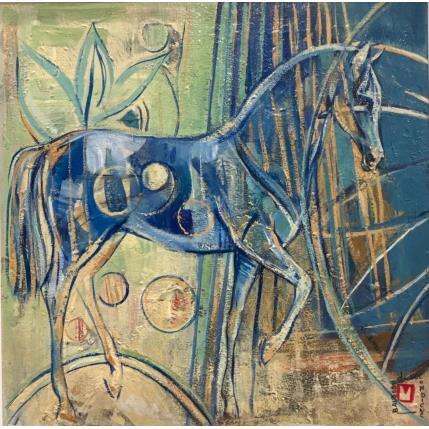 Peinture JAZZ par Machi | Tableau Figuratif Acrylique, Huile Scènes de vie