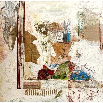 Peinture Couleur néant par Sablyne | Tableau Art Singulier Acrylique Portraits