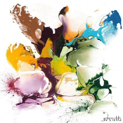 Peinture 16.12.05 par Zdzieblo Thierry | Tableau Abstrait Acrylique Minimaliste