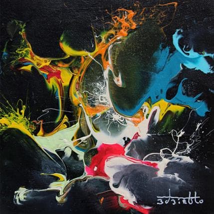 Peinture 17.06.49 par Zdzieblo Thierry | Tableau Abstrait Acrylique Minimaliste