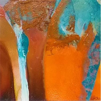 Peinture Là où je vais 1 par Han | Tableau Abstrait Minimaliste, Paysages