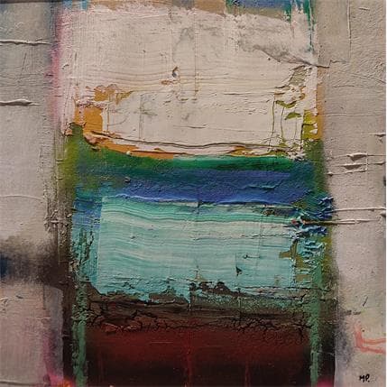 Peinture Sans titre 6 par Pedersen Morten | Tableau Abstrait Acrylique Minimaliste