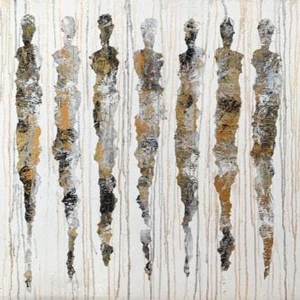 Peinture OSTIA ANTICA 1 par Rocco Sophie | Tableau Art Singulier Acrylique, Huile Scènes de vie