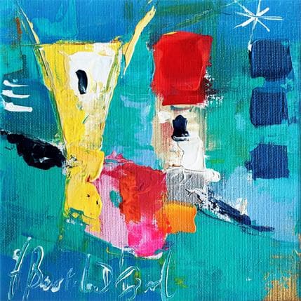 Peinture Cœur d'enfant par Bastide d´Izard Armelle | Tableau Abstrait Acrylique Paysages