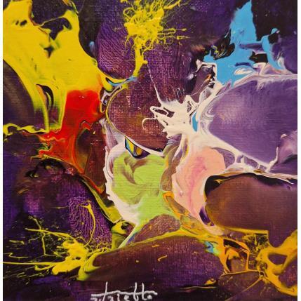 Peinture 17.06.51 par Zdzieblo Thierry | Tableau Abstrait Acrylique Minimaliste