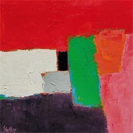 Pintura Ardeur por Shelley | Pintura Abstract Oil Landscapes