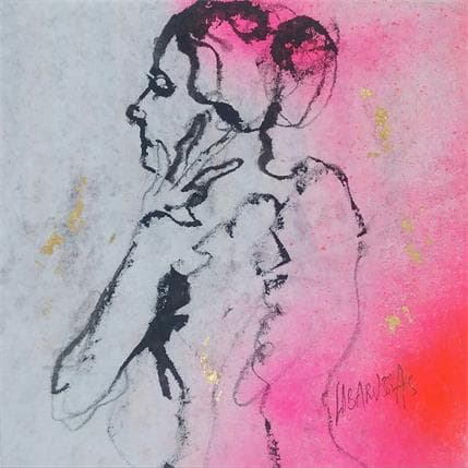 Peinture Celestine par Labarussias | Tableau Figuratif Nu