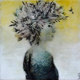 Peinture Natural en plata par Bofill Laura | Tableau Figuratif Acrylique Portraits