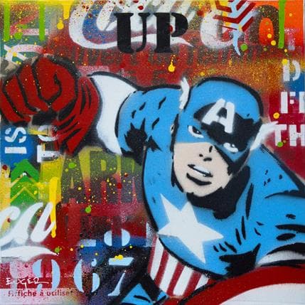 Peinture Up par Euger Philippe | Tableau Pop-art Acrylique, Graffiti Icones Pop