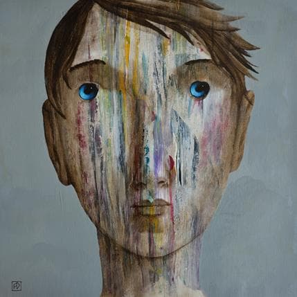 Peinture Cy 8 par Delaube Fabien | Tableau Figuratif Huile Portraits