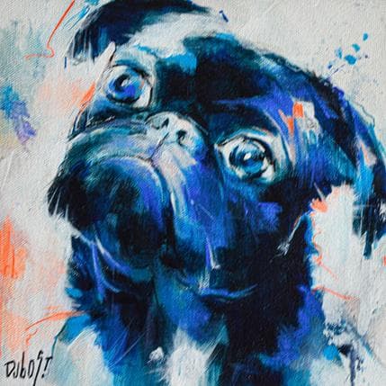 Peinture Et moi ? par Dubost | Tableau Figuratif Acrylique Animaux