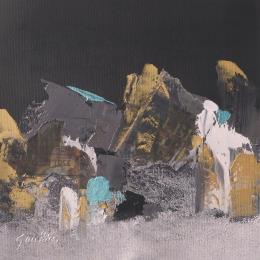 Peinture Abstract 23 par Gaultier Dominique | Tableau Abstrait Huile Paysages