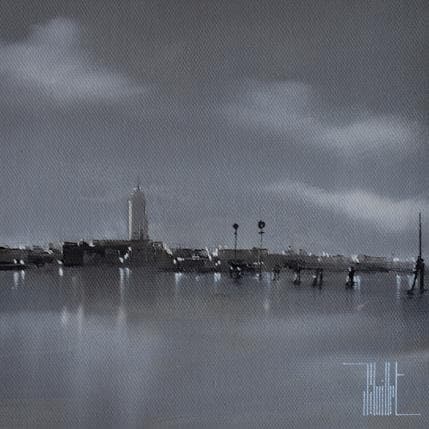 Peinture Sur la lagune par Guillet Jerome | Tableau Figuratif Huile Marine