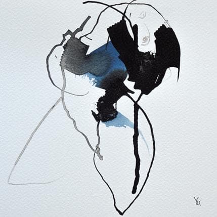 Peinture Tu me fais chavirer par YO | Tableau Figuratif Nu