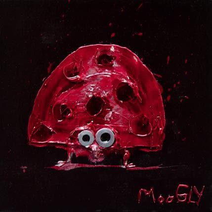 Painting Immobilus by Moogly | Painting Raw art Acrylic Animals