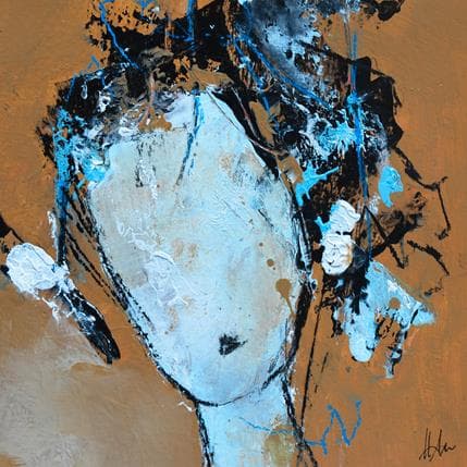 Peinture Portrait de moi 1 par Han | Tableau Figuratif Portraits