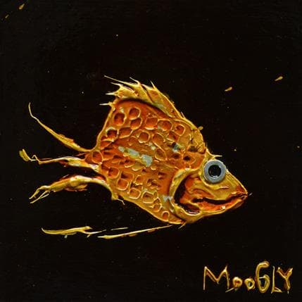 Painting Gentillus by Moogly | Painting Raw art Acrylic Animals