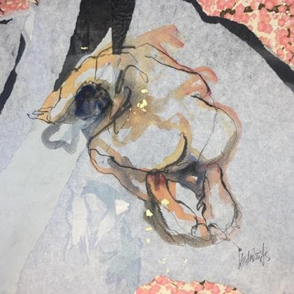 Peinture La vie en fleurs 20 par Labarussias | Tableau Figuratif Nu