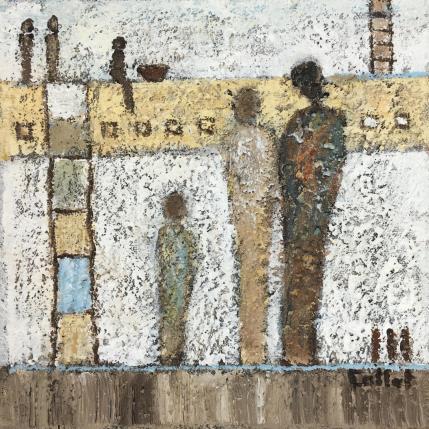 Peinture Harmonie 2 par Collet Christine | Tableau Art Singulier Acrylique minimaliste