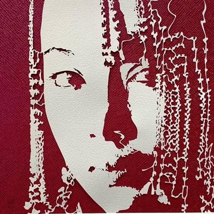 Peinture Believe par Louafi Valentine | Tableau Figuratif Portraits