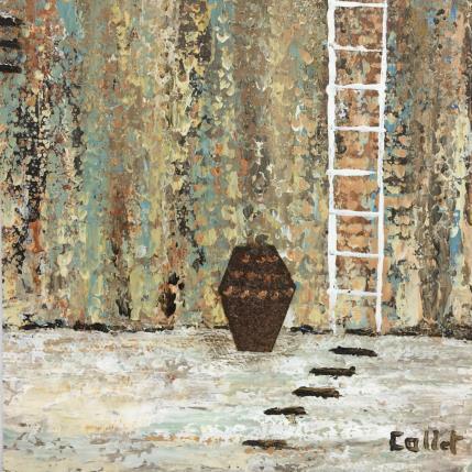 Peinture De l'autre cote 1 par Collet Christine | Tableau  Acrylique