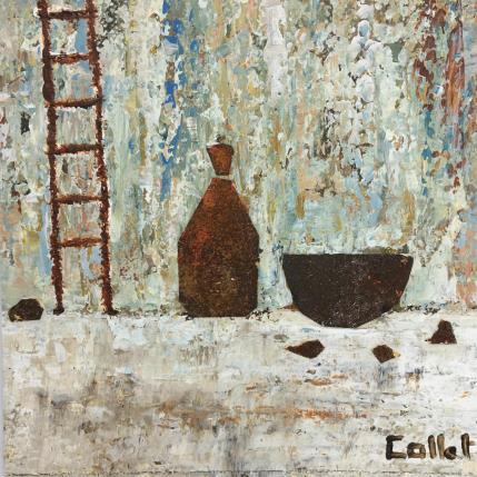 Peinture De l'autre cote II par Collet Christine | Tableau  Acrylique