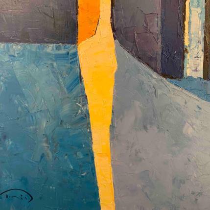 Peinture LA CASA N 1 par Tomàs | Tableau Abstrait carton, Huile minimaliste, Urbain