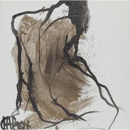 Peinture Bronze 2 par Chaperon Martine | Tableau Figuratif Acrylique Nu