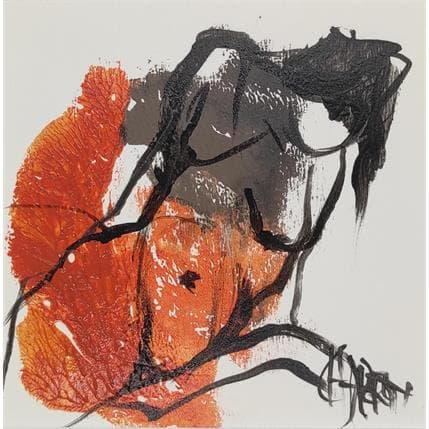 Peinture Saveur d'automne 3 par Chaperon Martine | Tableau Figuratif Acrylique Nu