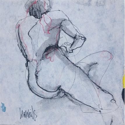 Peinture Esquisse 13M par Labarussias | Tableau  Collage