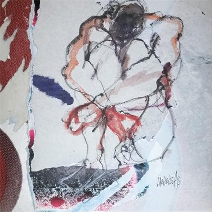 Peinture Esquisse 21M par Labarussias | Tableau  Collage