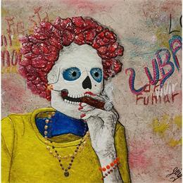 Painting HERMOSA CUBANA by Geiry | Painting Subject matter Portrait