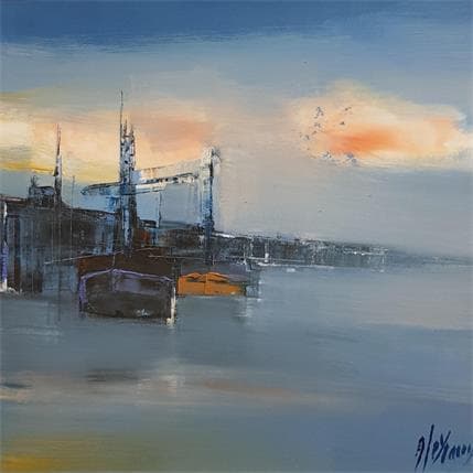 Peinture ST63-Br par Héraud Alain | Tableau Figuratif Huile Marine