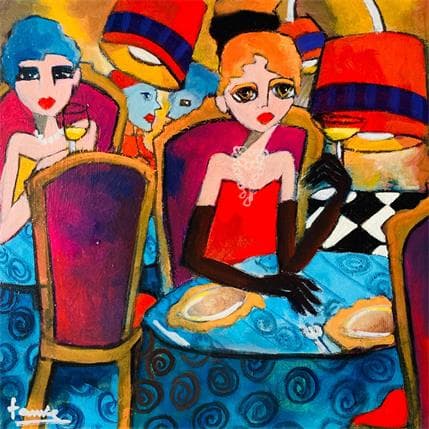 Peinture La vie est belle par Fauve | Tableau Figuratif Acrylique Scènes de vie