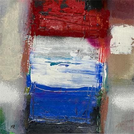 Peinture F2#13 par Pedersen Morten | Tableau Abstrait Acrylique Minimaliste