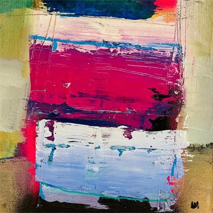 Peinture F2#02 par Pedersen Morten | Tableau Abstrait Acrylique Minimaliste