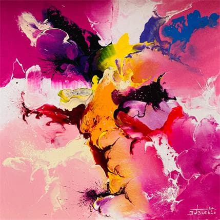 Peinture 20.08.09 par Zdzieblo Thierry | Tableau Abstrait Acrylique Minimaliste