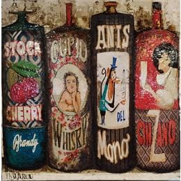 Pintura Bodega Relax por Villanueva Puigdelliura Natalia | Pintura  Oil