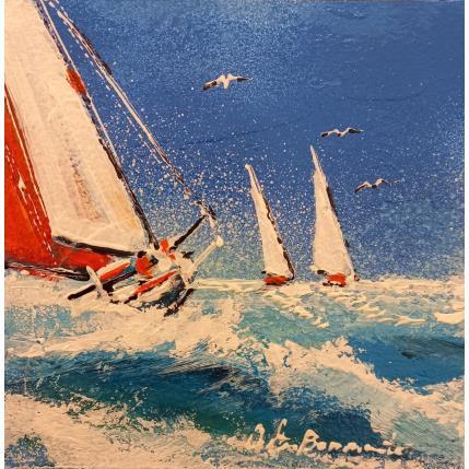 Peinture Sortie par Ortis-Bommarito Nicole | Tableau Figuratif Acrylique Marine