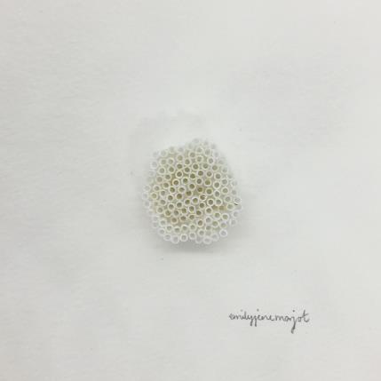 Peinture EJM 002 par Marjot Emily Jane  | Tableau Matiérisme Minimaliste