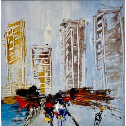 Peinture Bord de Mer par Raffin Christian | Tableau Figuratif Huile scènes de vie