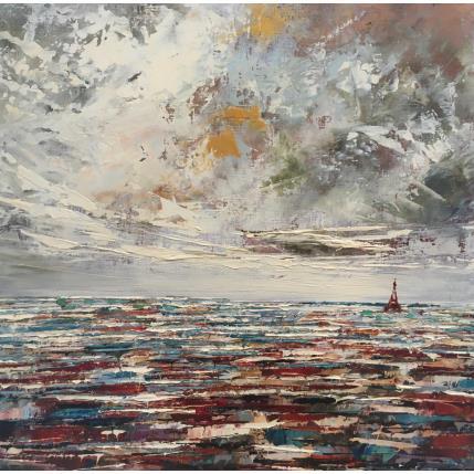 Painting Paris #2 by Reymond Pierre | Painting Abstract Oil Urban